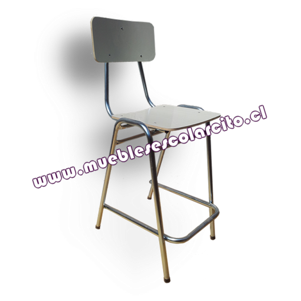 SILLA-LABORATORIO-CON-REPOSA-PIES-ZINCADA